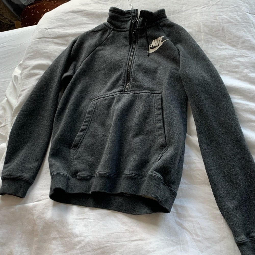nike quarter zip fleece pullover
